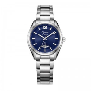 Alexandre Christie AC 8679 Silver Blue Lady LDBSSBU